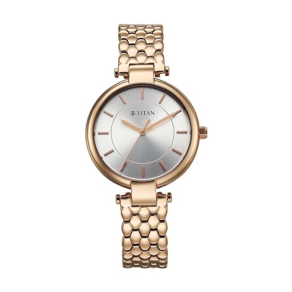 Titan Eminence Rose Gold Women's Watch 95358WM01