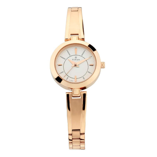 Titan Karishma Rose Gold Women's Watch 2598WM01