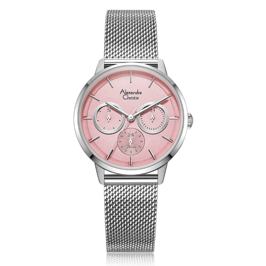ALEXANDRE CHRISTIE Classic Pink Women's Watch 2682BFBSSPN