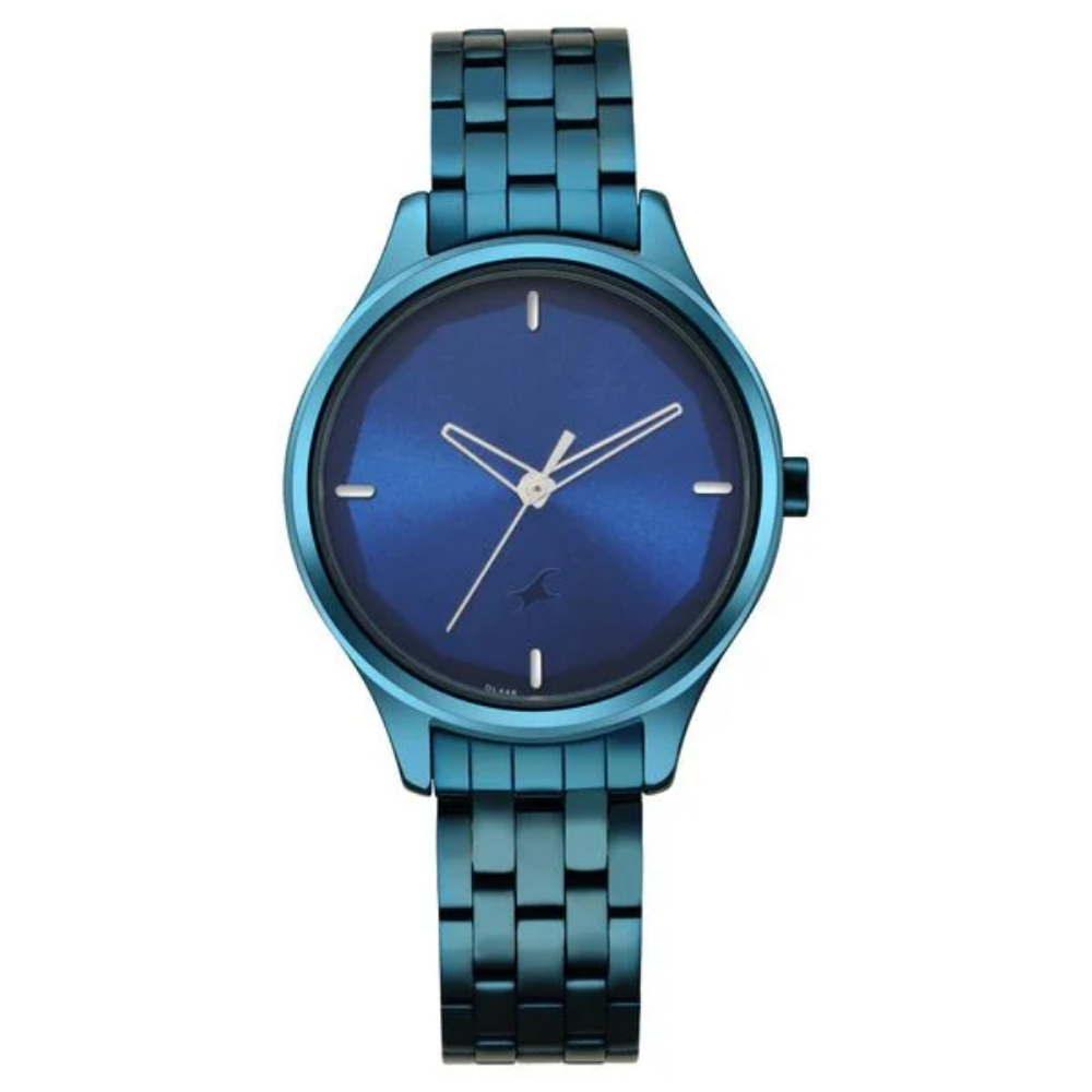 Fastrack Stunners Quartz Analog Blue Watch for Girls 6248QM01