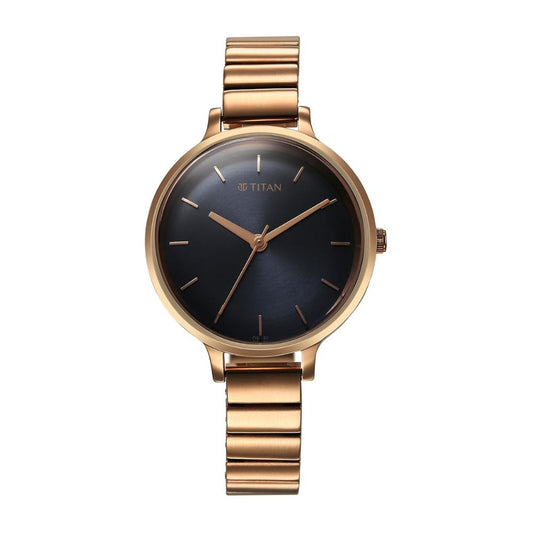 Titan Secluded Rose Gold Women's Watch 2709WM01