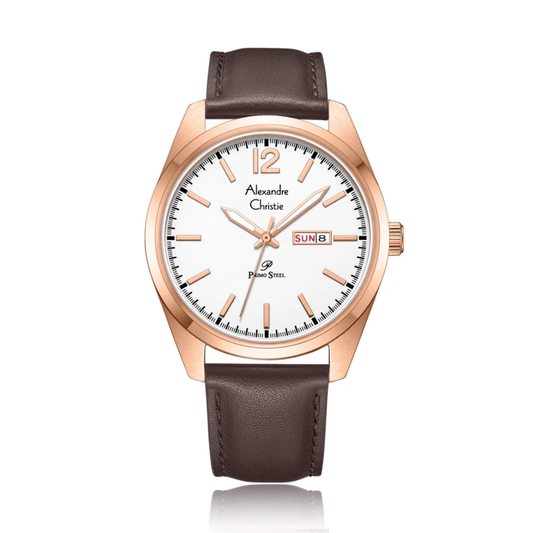 ALEXANDRE CHRISTIE Classic Brown Men's Watch 1012MELRGSL