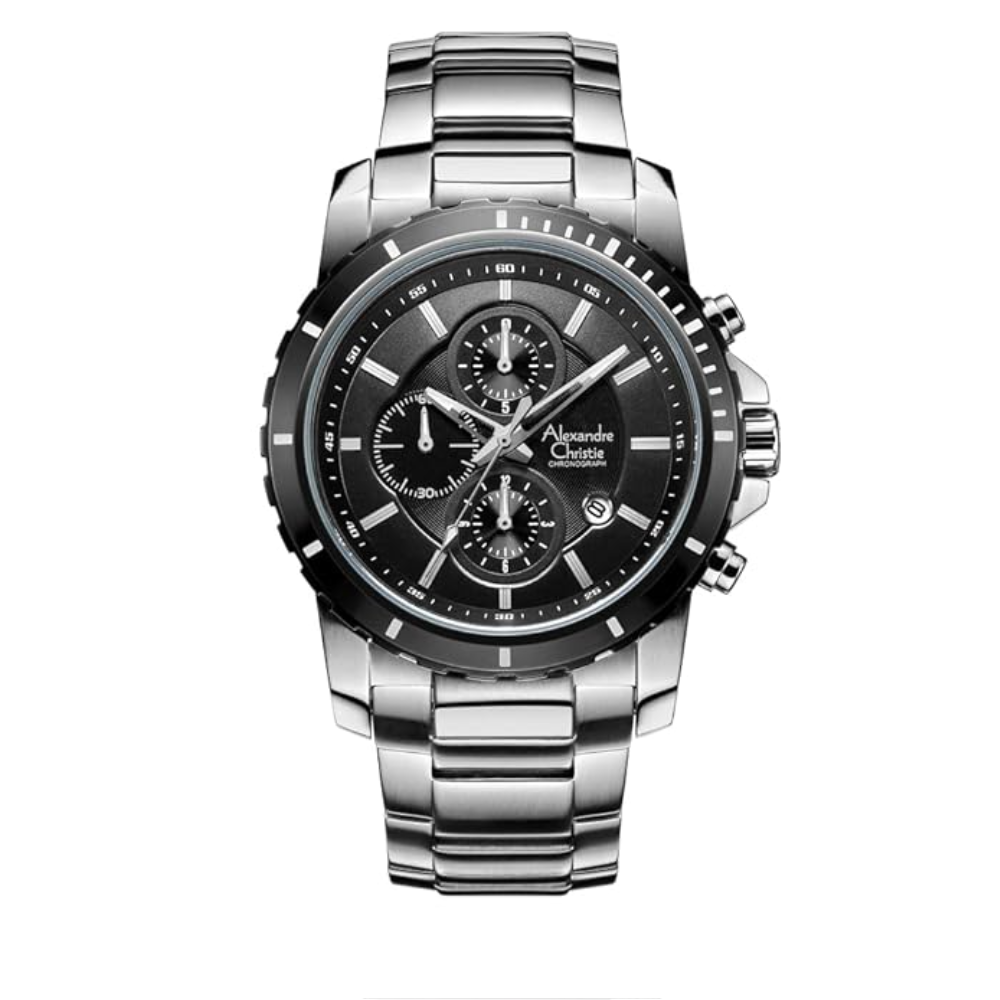 Alexandre Christie Silver Men's Watch 6141MCBTBBA