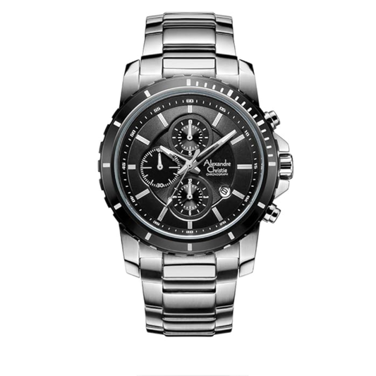 Alexandre Christie Silver Men's Watch 6141MCBTBBA