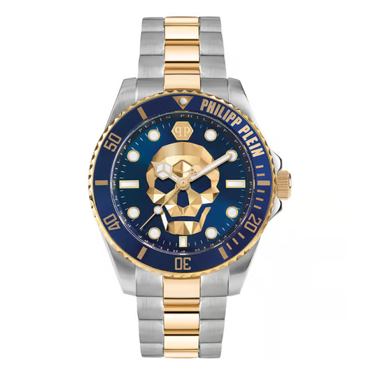 PHILIPP PLEIN Skull Diver Blue Dial Men's Watch PWOAA0722