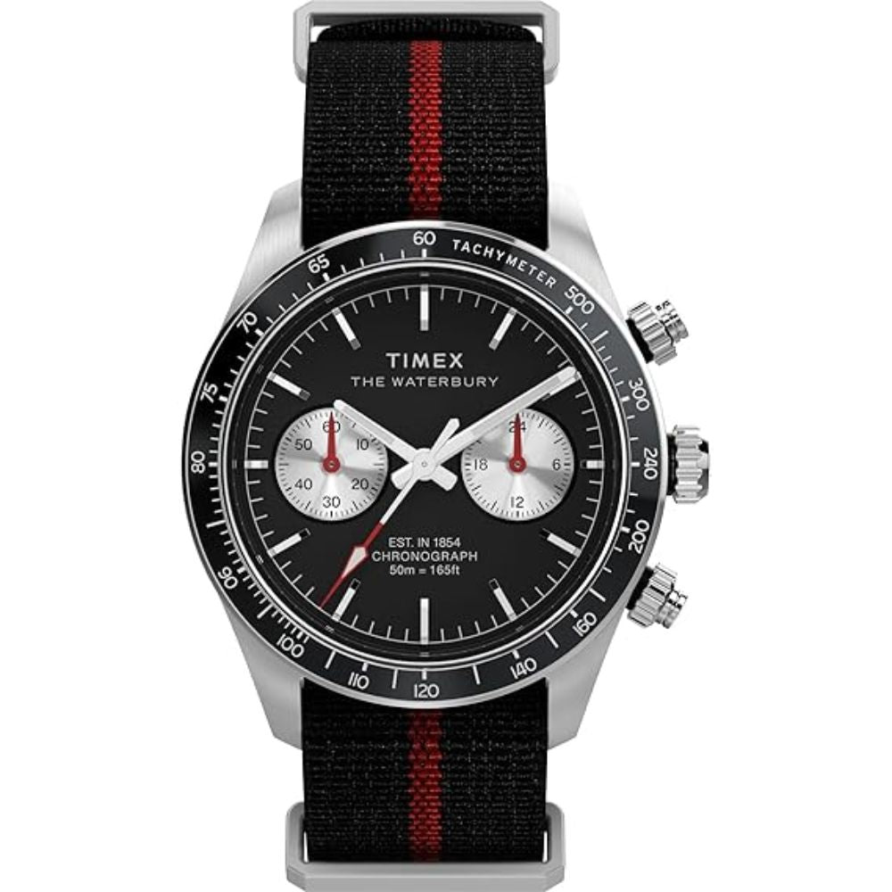 TIMEX Waterbury Heritage Black Men Watch TW2Y38900UJ