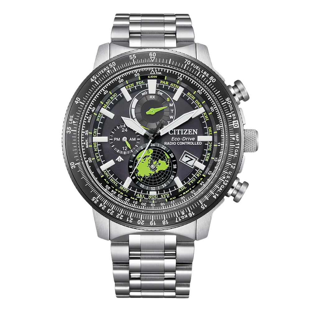 Citizen Promaster Black Dial Men's Chronograph Watch BY3006-53E