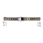 Casio Two Tone Silver And Gold Metal Strap Women's Watch for LTP-2087SG-7AV | 10475999