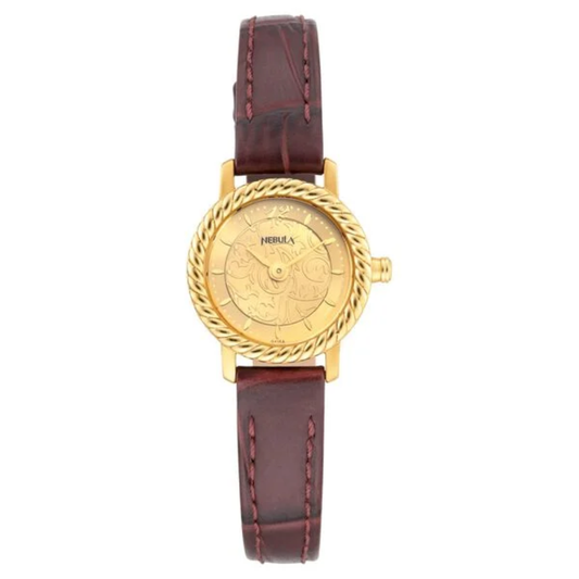 Titan Nebula Vintage Gold Women's Watch Dial NT993DL02