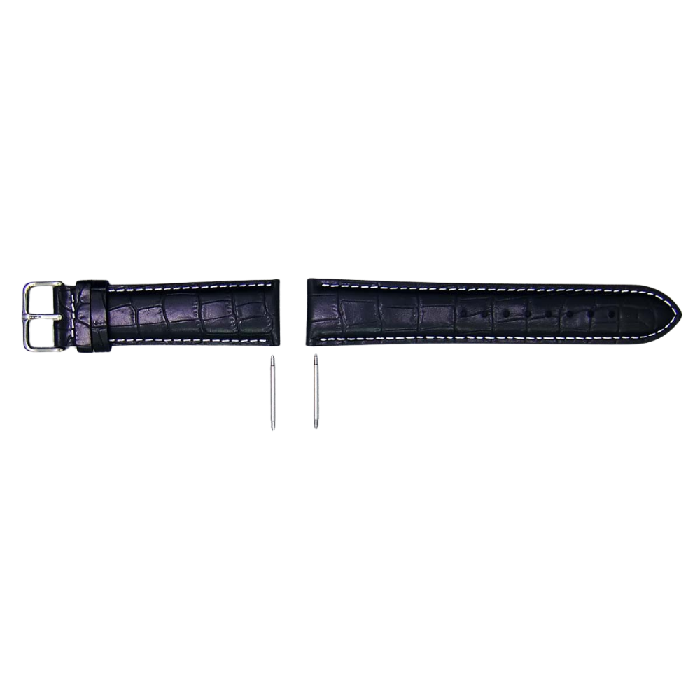 Casio Black Leather Strap Men's Watch MTP-1374L-1AV, MTP-1374PL-1AV | 10460322
