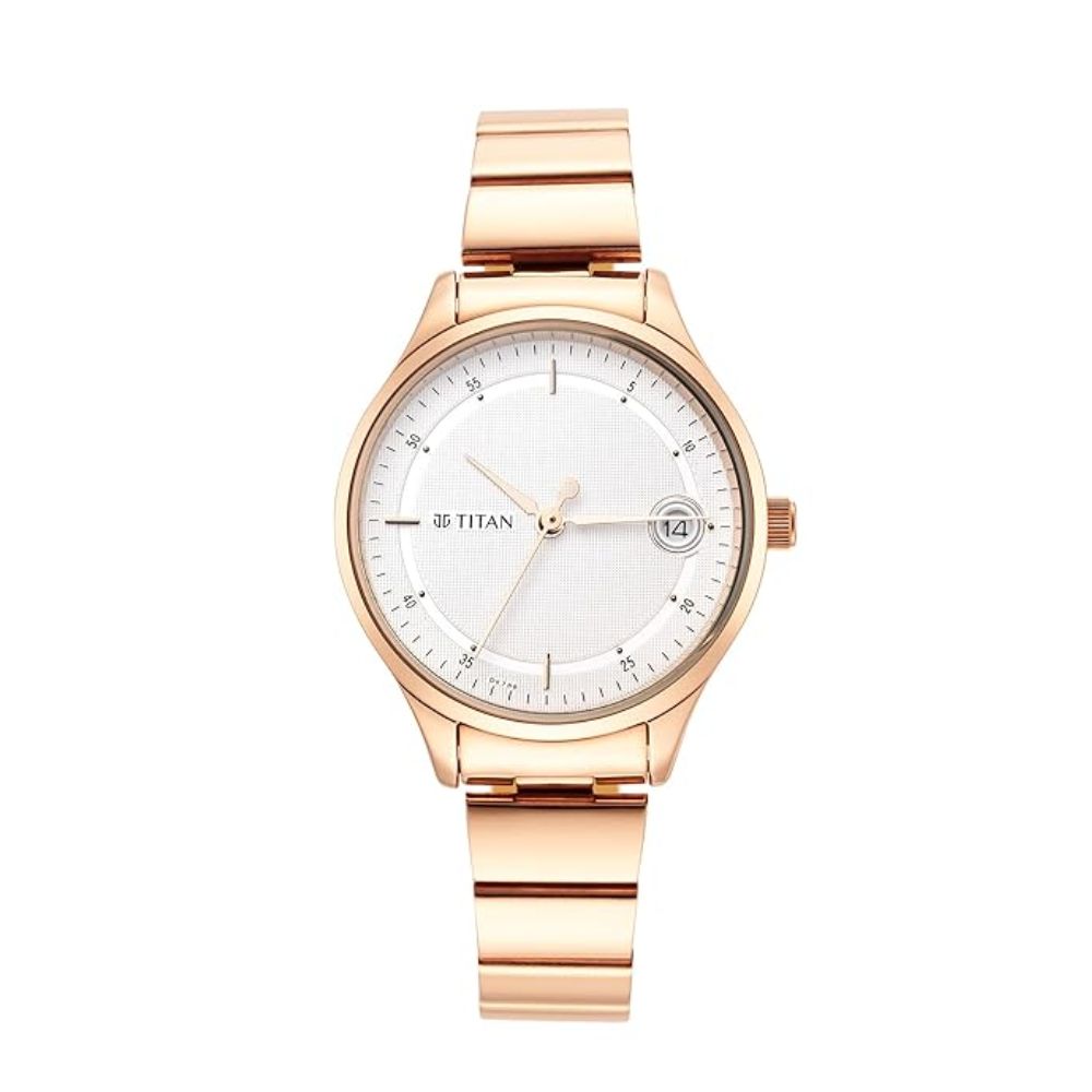Titan White Women's Watch 2649WM01