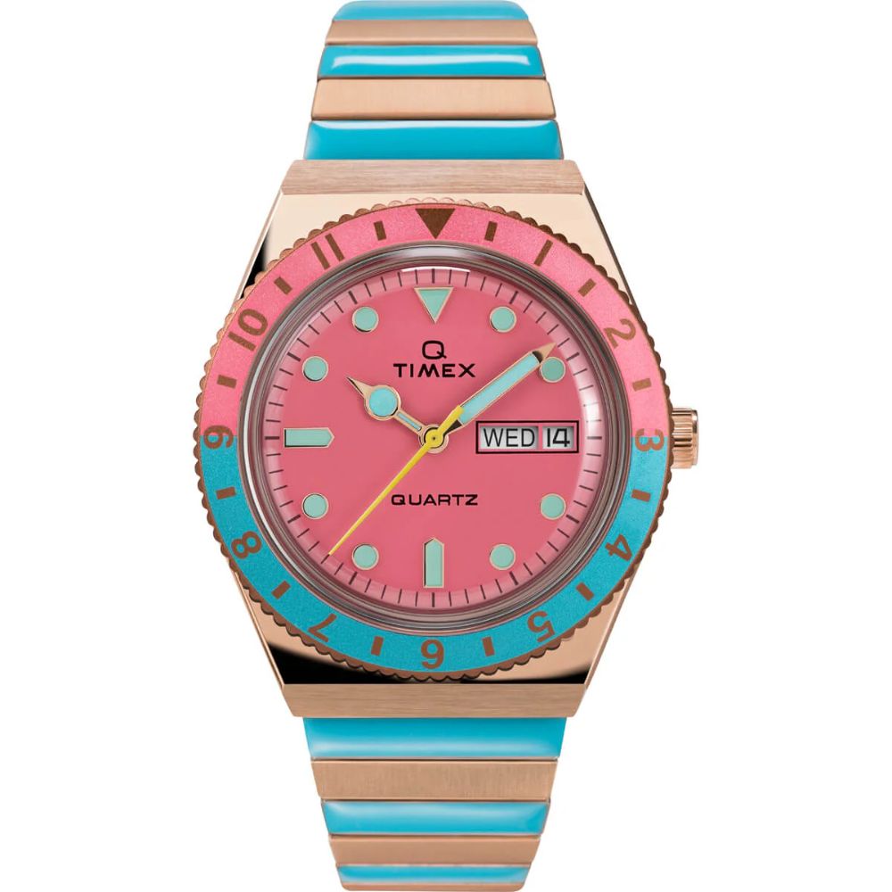 Timex Q Malibu Pink Dial Women's Watch TW2U81500UJ