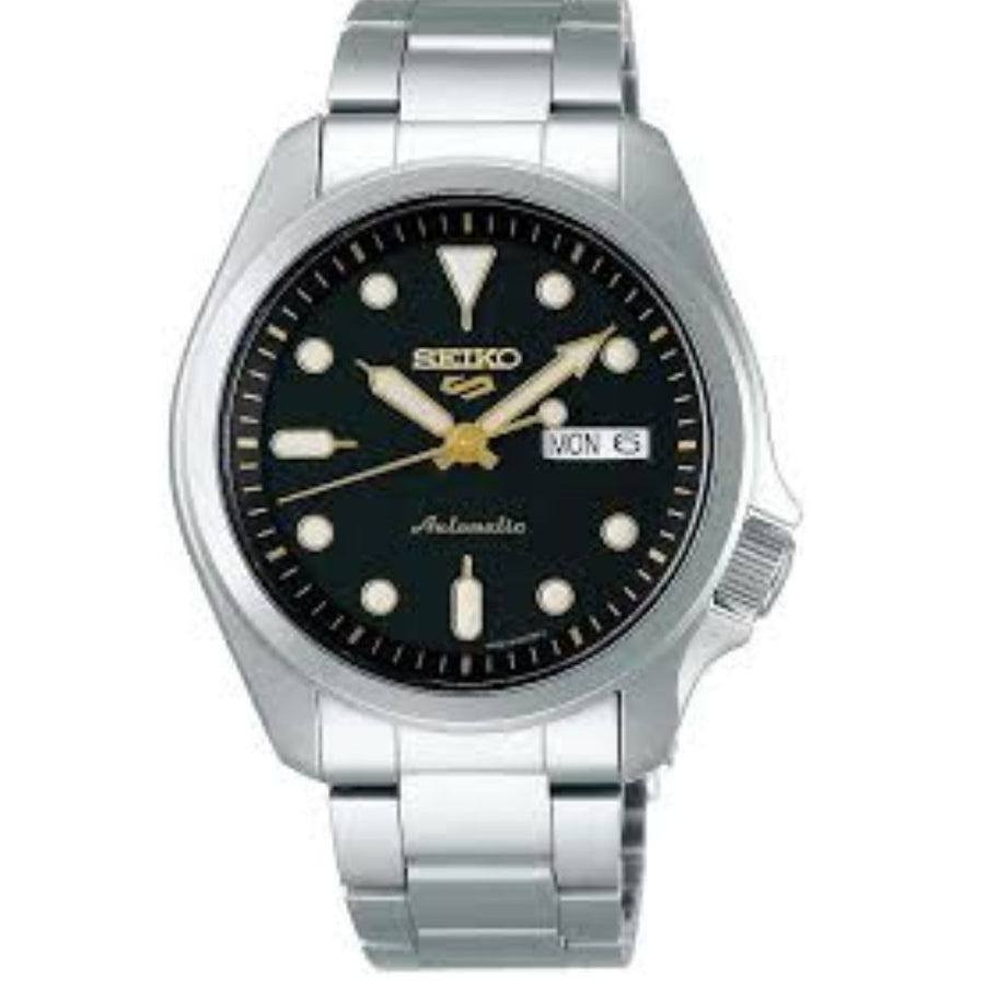 Seiko 5 Sports Black Men's Watch SRPE57K1