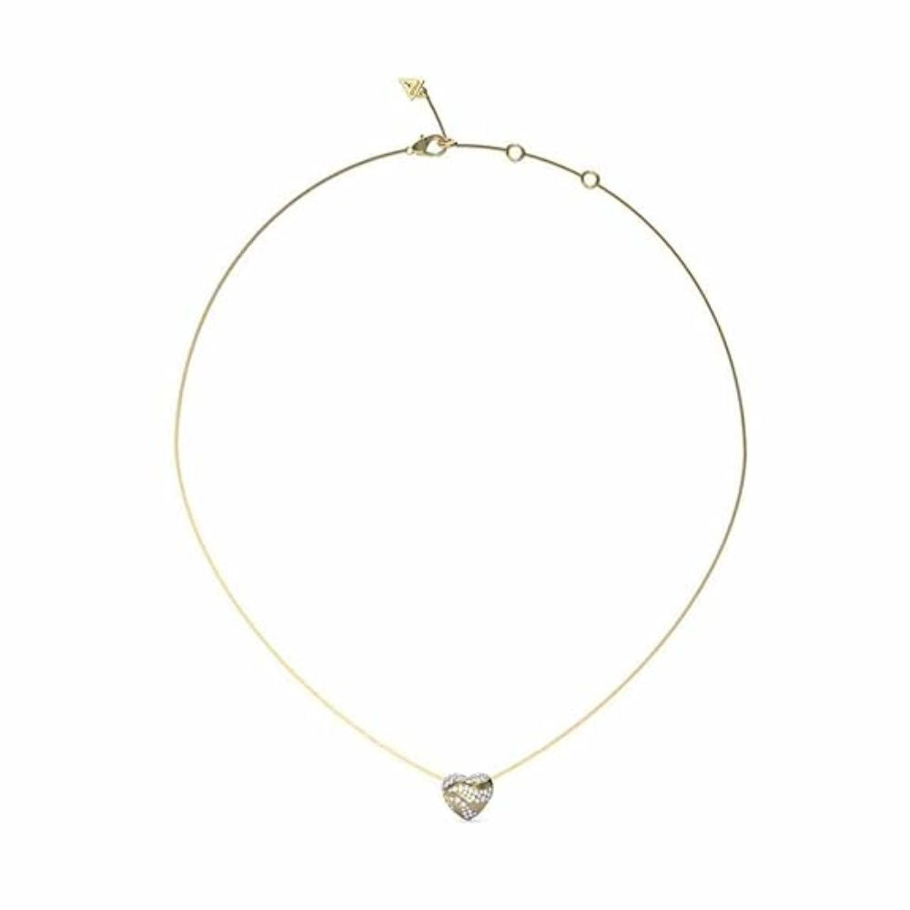 GUESS In My Heart Gold Women's Necklace UBN04501YG