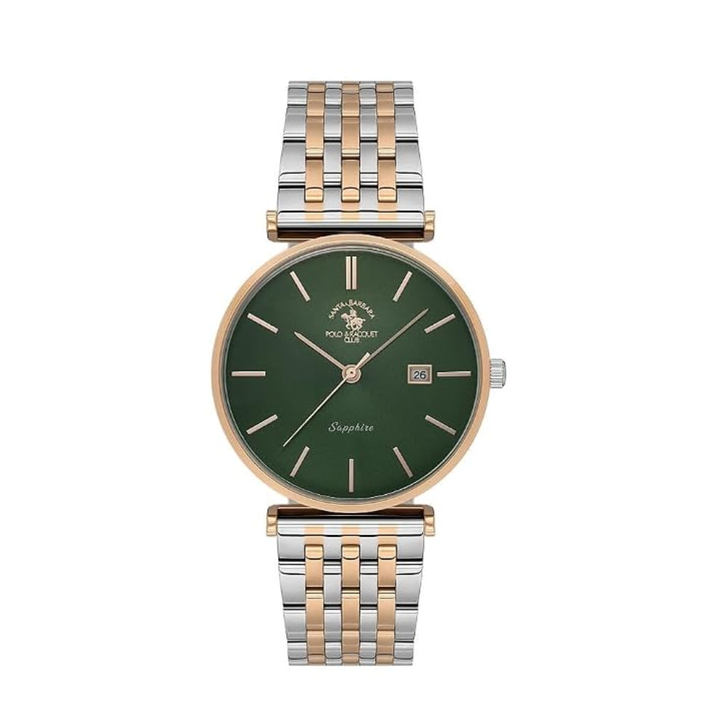 Santa Barbara Polo & Racquet Club Green Dial Men's Watch SB.1.10570-5