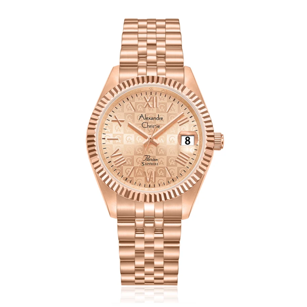 Alexandre Christie Classic Rose Gold Men's Watch 5013MDBRGLN2