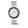 Daniel Wellington Index Bezel Analogue Silver White Sunray Men's Watch DW00100819K