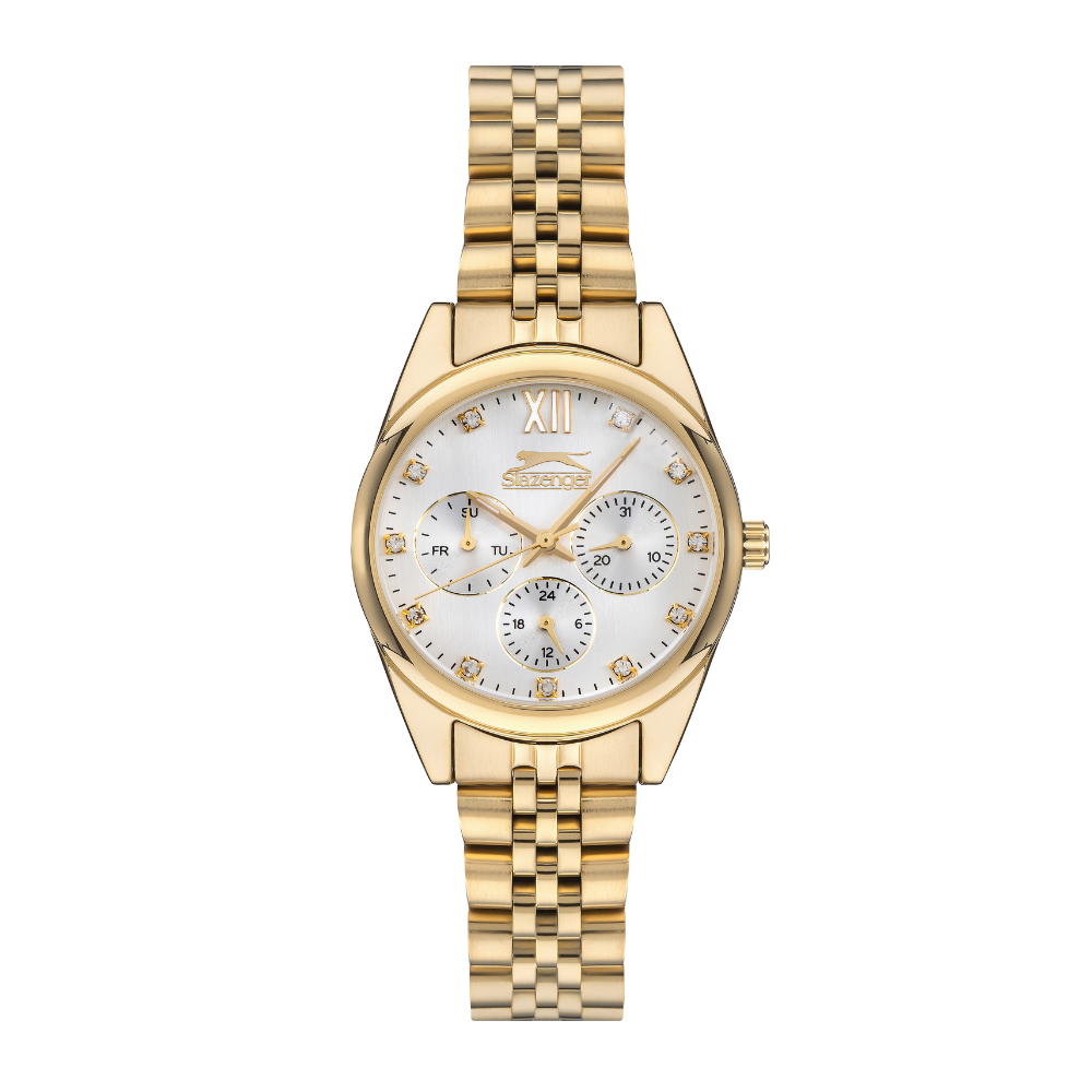 Slazenger Quartz Fashion Silver Dial Women's Watch SL.09.1990.4.04