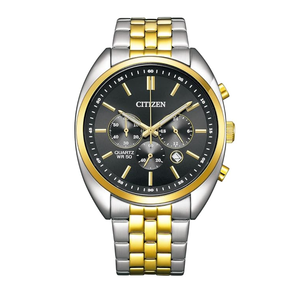 Citizen Quartz Black Dial Men's Watch AN8214-55E