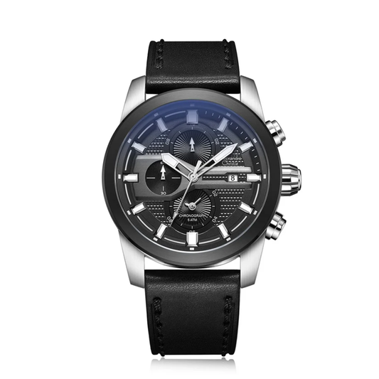 Alexandre Christie Chronograph Black Men's Watch 6562MCLTBBA