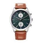 Titan Quartz Multifunction Teal Green Men's Watch 1805SL11