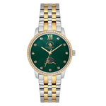 Santa Barbara Polo & Racquet Club Analog Silver Dial Women's Watch SB.1.10638-4