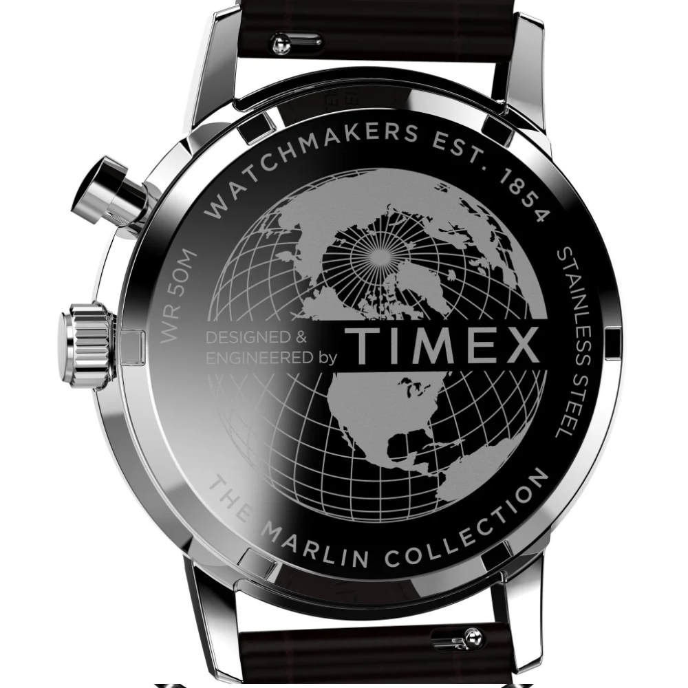 Timex Marlin Moon Phase Rose Gold Dial Men's Watch TW2W51100UJ