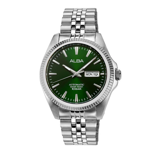 ALBA Automatic Green Dial Men's Watch AL4785X1