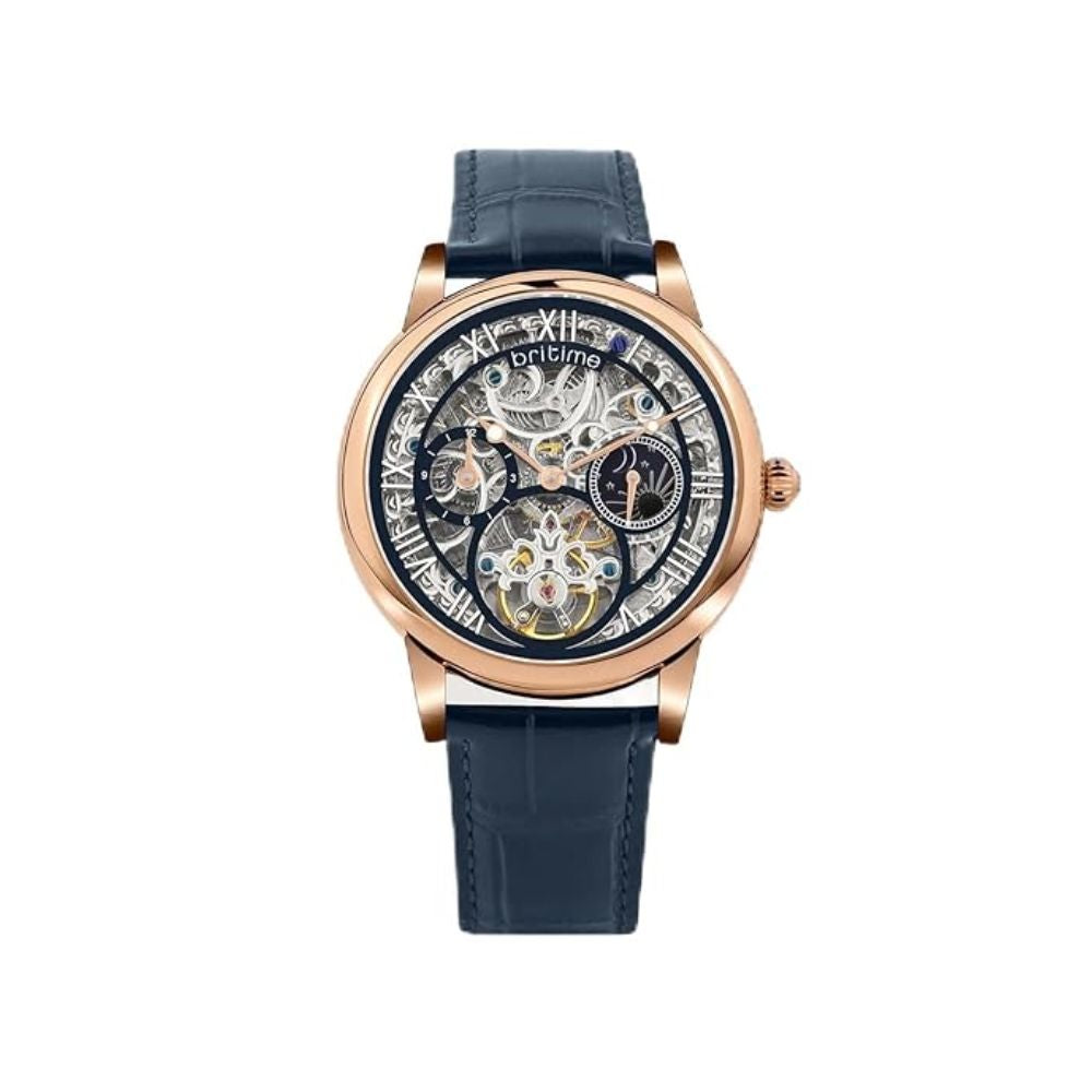 Britime Stellor Open Heart Blue Men's Watch 786-L30507