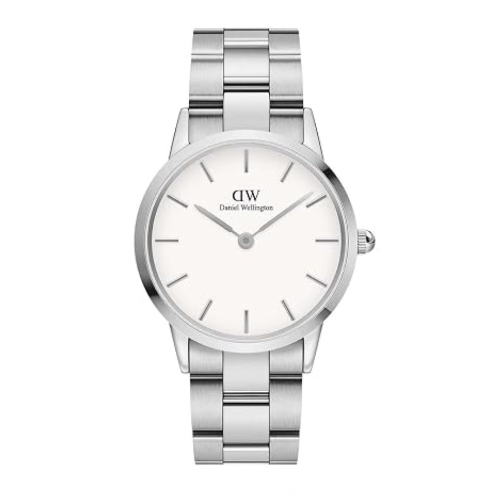 Daniel Wellington Iconic Link 28mm Silver Women's Watch DW00100207