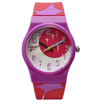 Zoop Analog Watch with  Multicoloured Strap for Girls Kids NSC3028PP08