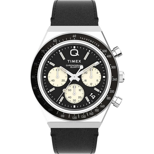 TIMEX Q Diver Inspired Black Men's Watch TWEG26408