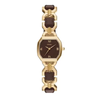 Fossil Harlow Brown Dial Three-Hand Brown Leather Watch Women's ES5497