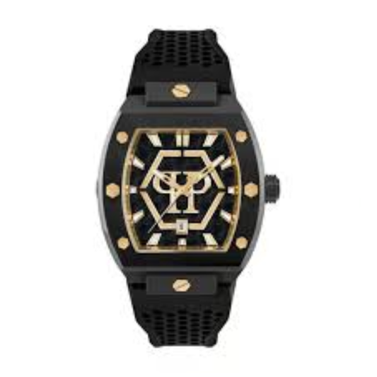 PHILIPP PLEIN Pua-The Hexagon Phantom-P Black Men's Watch PWPUA0224
