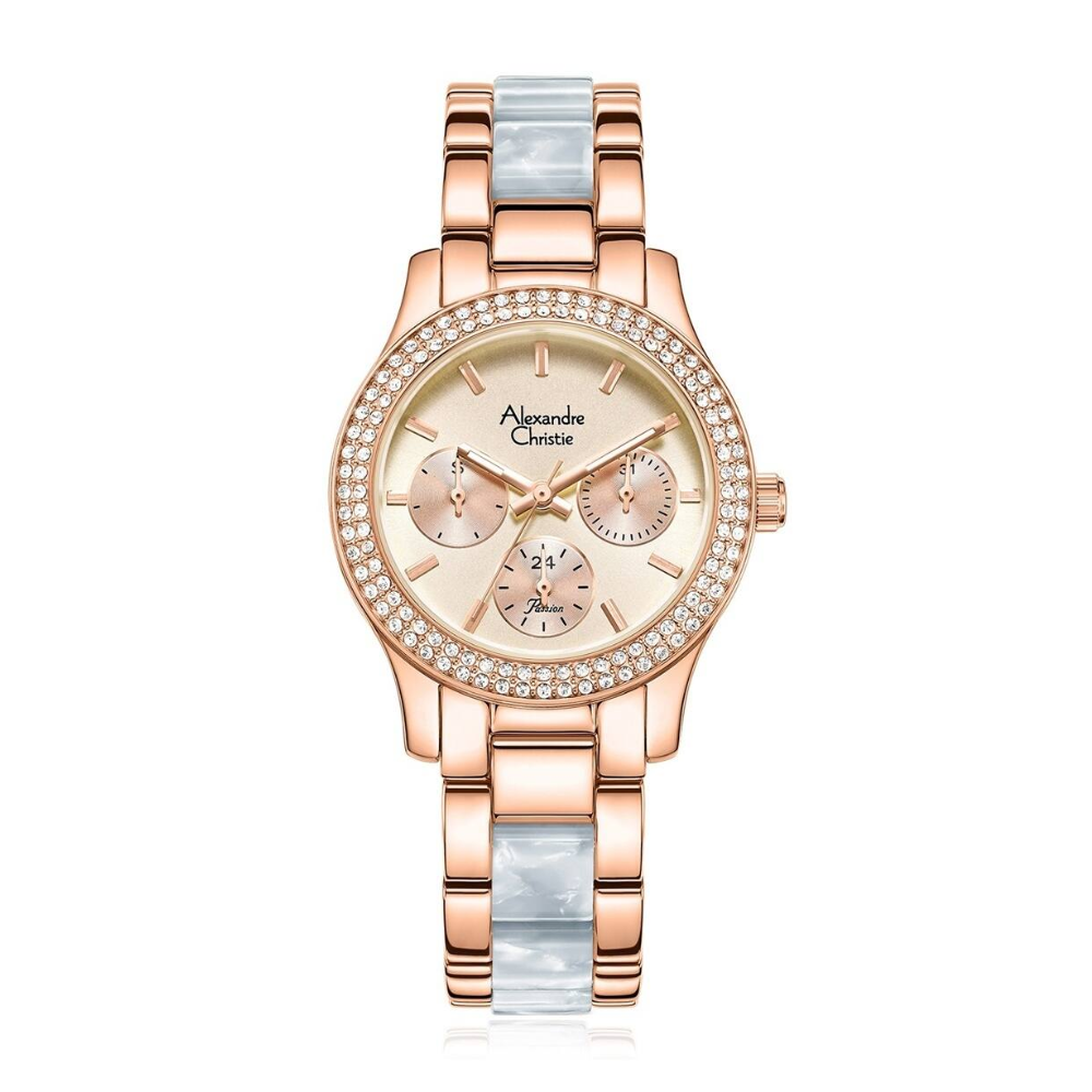 ALEXANDRE CHRISTIE Beige Women's Watch 2932BFBRGRGBU2
