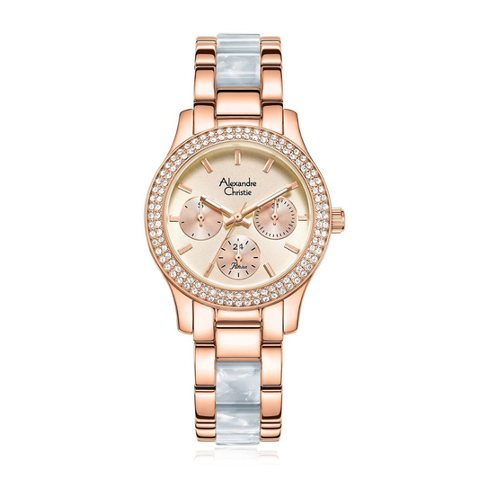 ALEXANDRE CHRISTIE Beige Women's Watch 2932BFBRGRGBU2