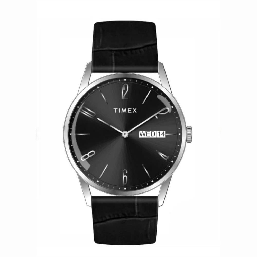 TIMEX Trendline Round Black Dial Men Analog Watch TWEG25507