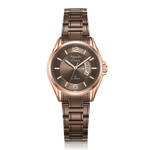 Alexandre Christie Classic Brown Women's Watch 8684LDBROBO