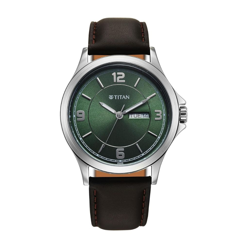 Titan Neo Green Dial Men's Watch 1870SL12