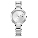 Fastrack Stunners Silver Dial Quartz Analog Watch for Girls- 6247SM02