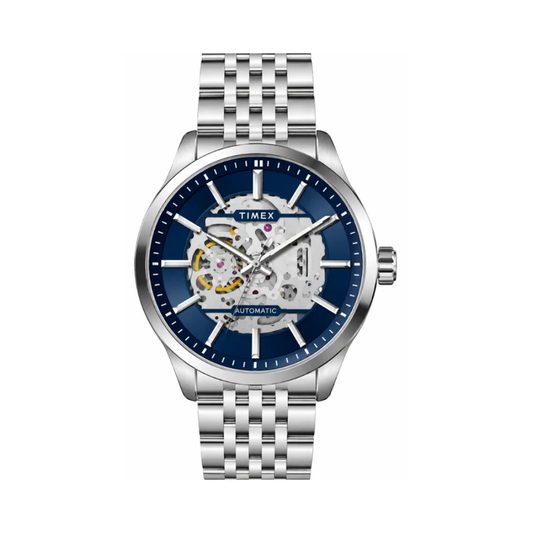 Timex Automatic Blue Dial Men's Watch TWEG31600