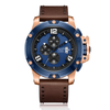 Alexandre Christie Chronograph Brown Men's Watch 6295MCLURBU