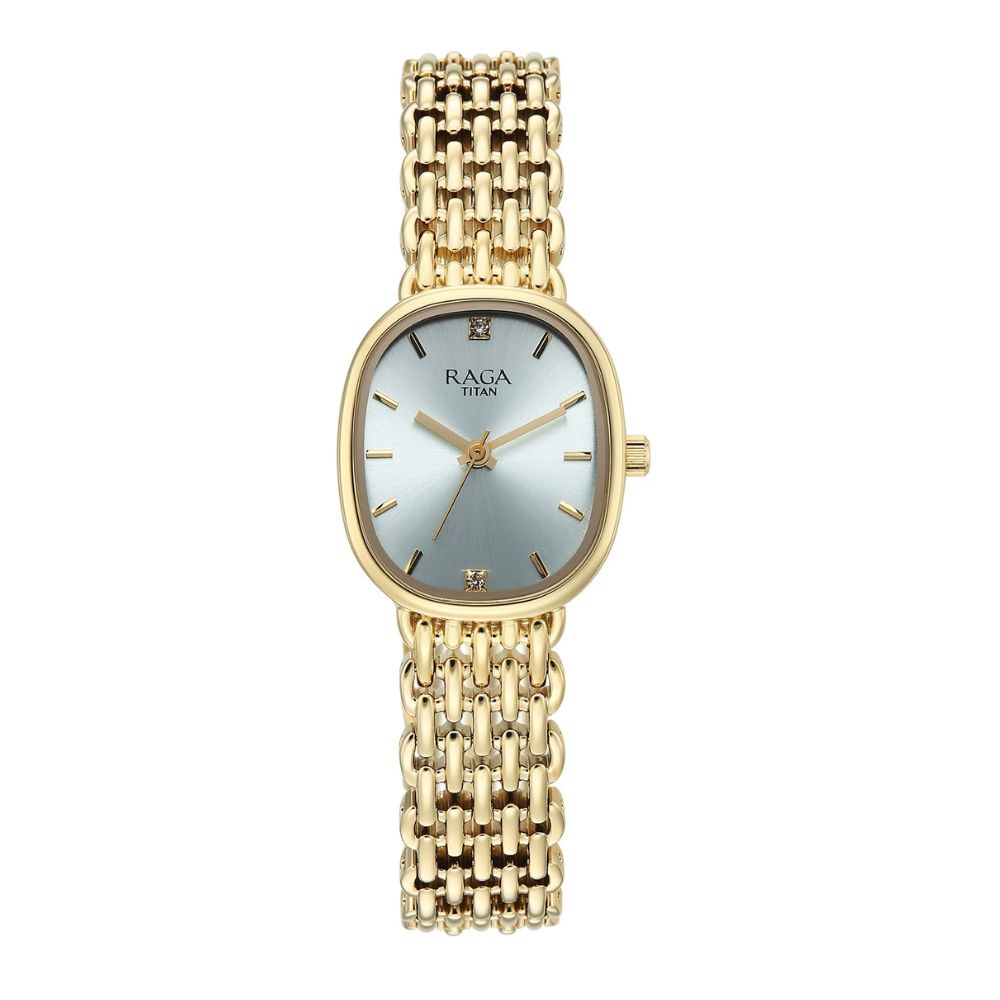 Titan Raga Spotlight Gold Women's Watch 95430YM01