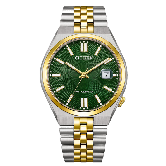 Citizen Tsuyosa 60 Green Dial Men's Automatic Watch NK0024-54X