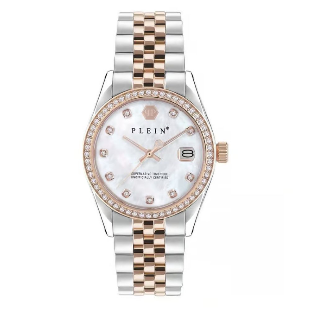 PHILIPP PLEIN Date Superlative White Dial Women's Watch PWYAA0223