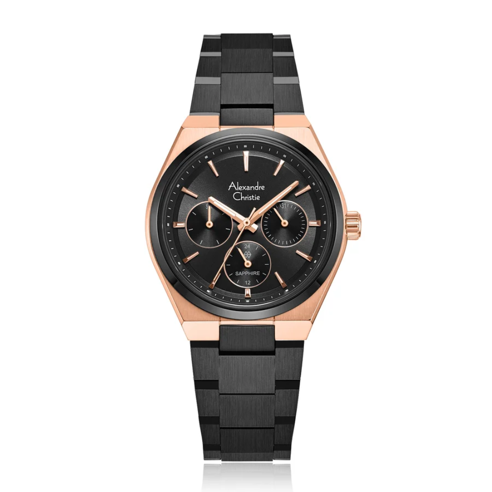 ALEXANDRE CHRISTIE Classic Black Women's Watch 8697BFBBRBA