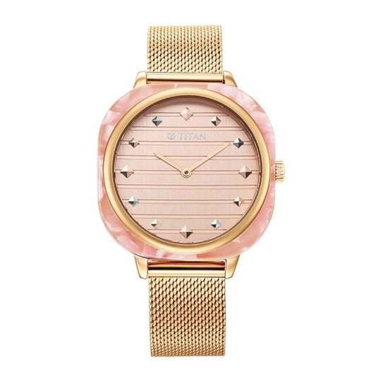 Titan Rose Gold Women's Watch 95212KM01