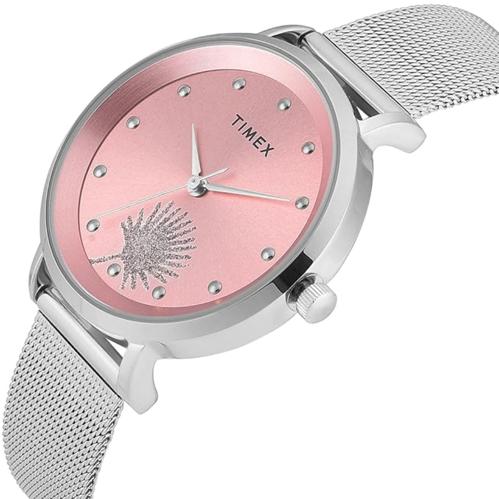 Timex Fashion Pink Dial Women Watch TWEL12921