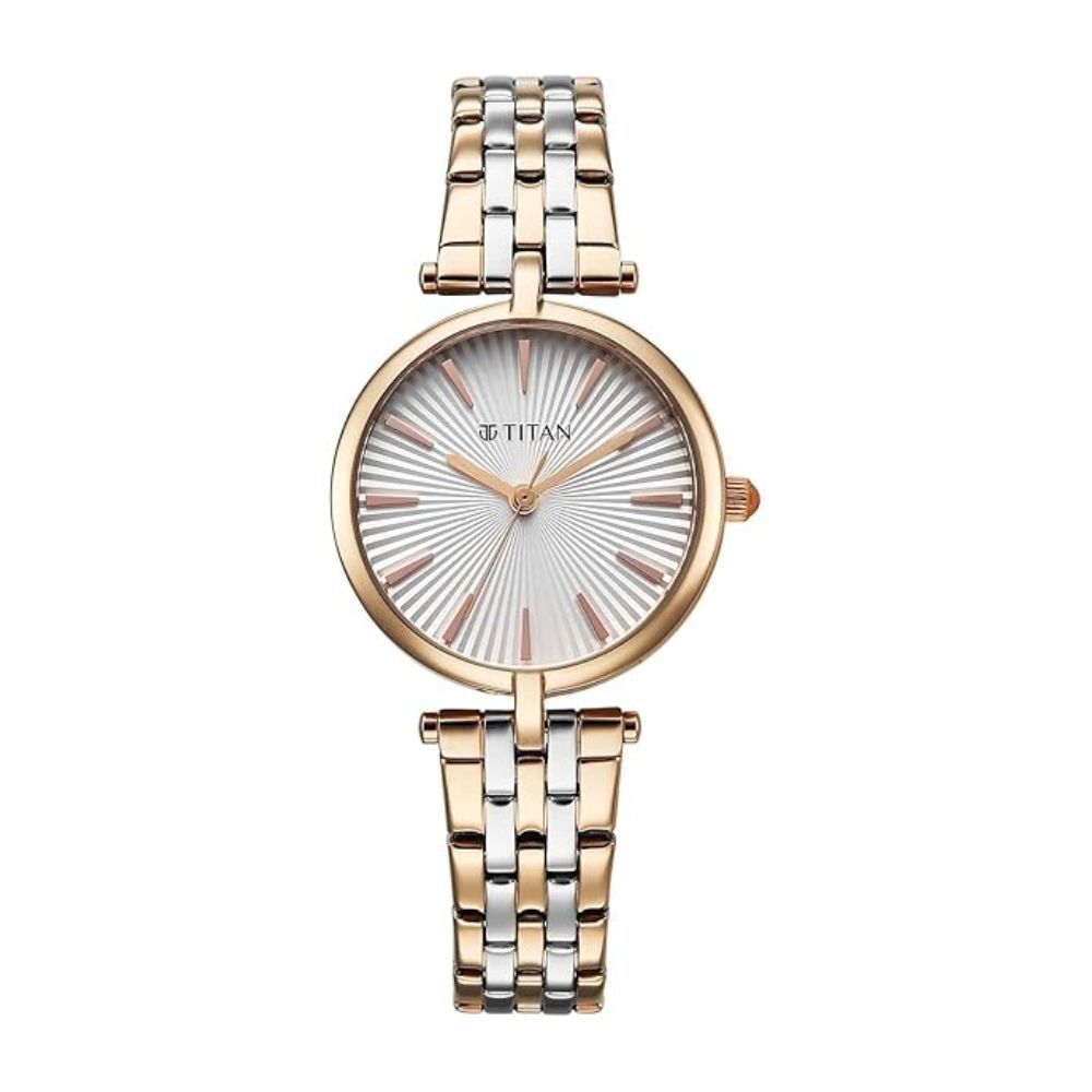 Titan Work Mode Silver Women's Watch 95351KM01
