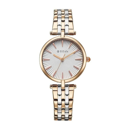 Titan Work Mode Silver Women's Watch 95351KM01